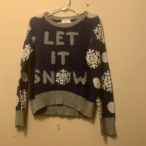 Let It Snow Girl’s Sweater Size XS(4/5)